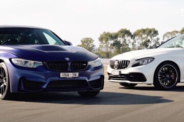 2019 BMW M3 CS v Mercedes-AMG C 63 S Comparison Test - Auto Finance Australia
